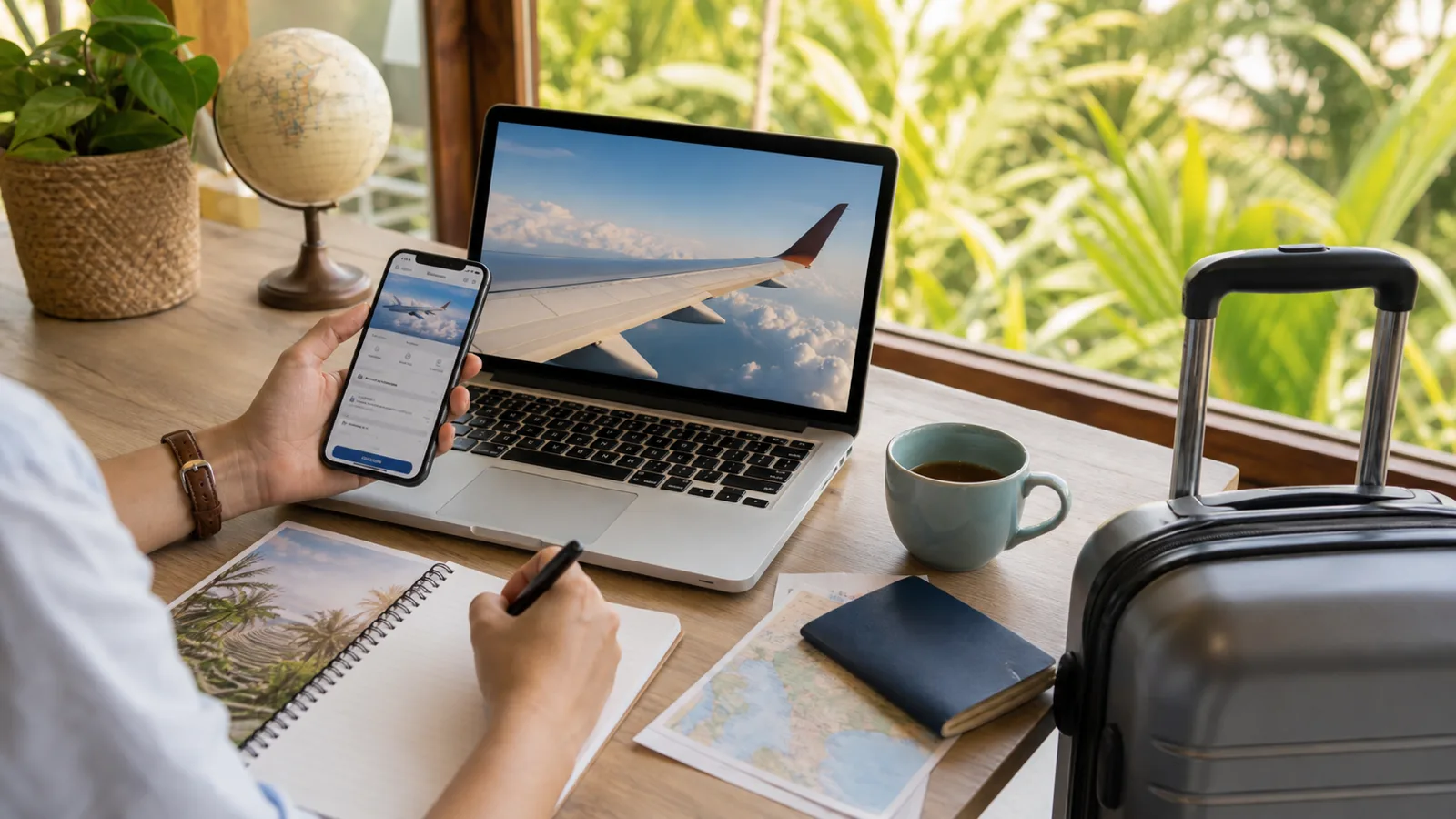 Réservation de vol pour visa Bali : garder un itinéraire flexible